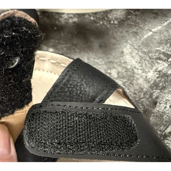 Patrizia By Spring Step Womens Cirielle Wedge Sandal‎ Comfort Walk Black 41/10 - Picture 7 of 12